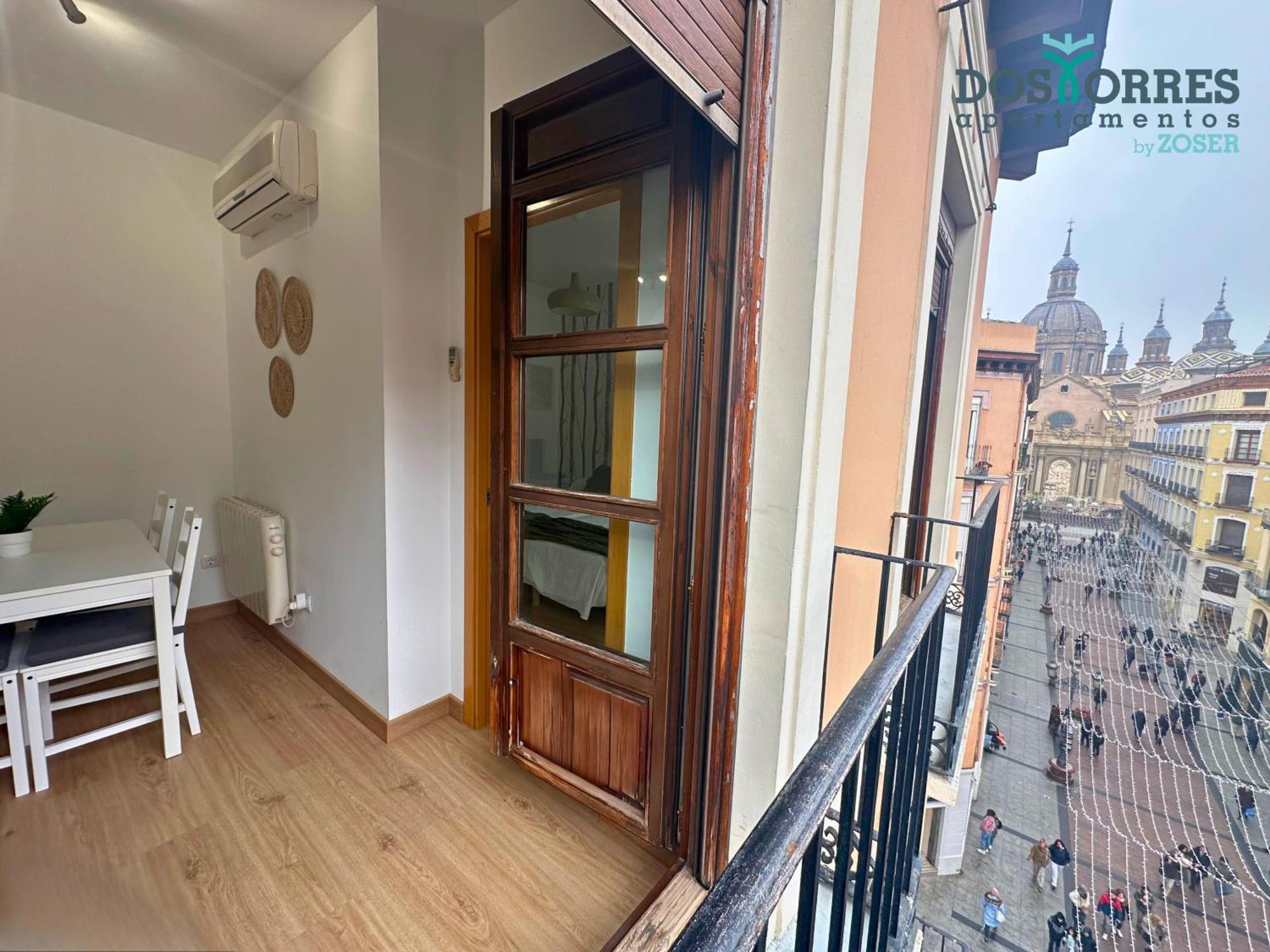 Dos Torres Pilar Suites- Balcones Con Vistas A La Ciudad Σαραγόσα Εξωτερικό φωτογραφία